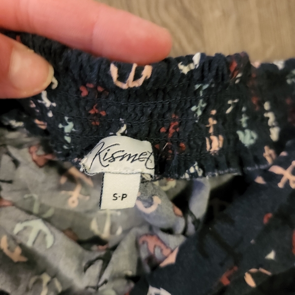 Anchor Pattern Mini Skirt - Picture 2 of 2